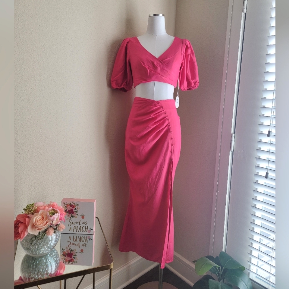 LUXXEL, small, fuchsia